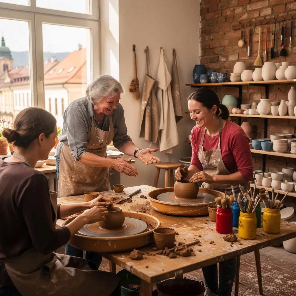 Modern office workspace